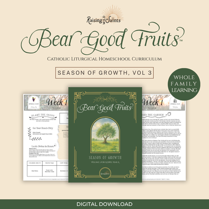 Bear Good Fruits - Season of Growth