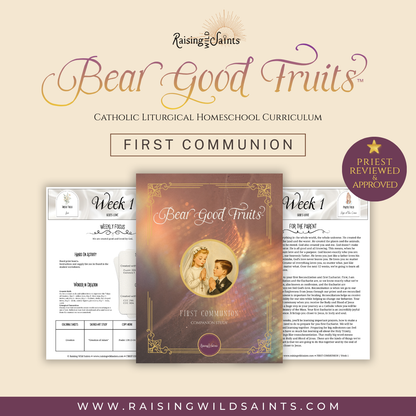 Catholic First Communion Homeschool Curriculum
