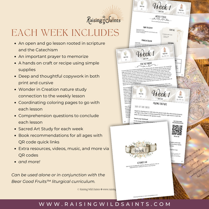 Catholic First Communion Homeschool Curriculum