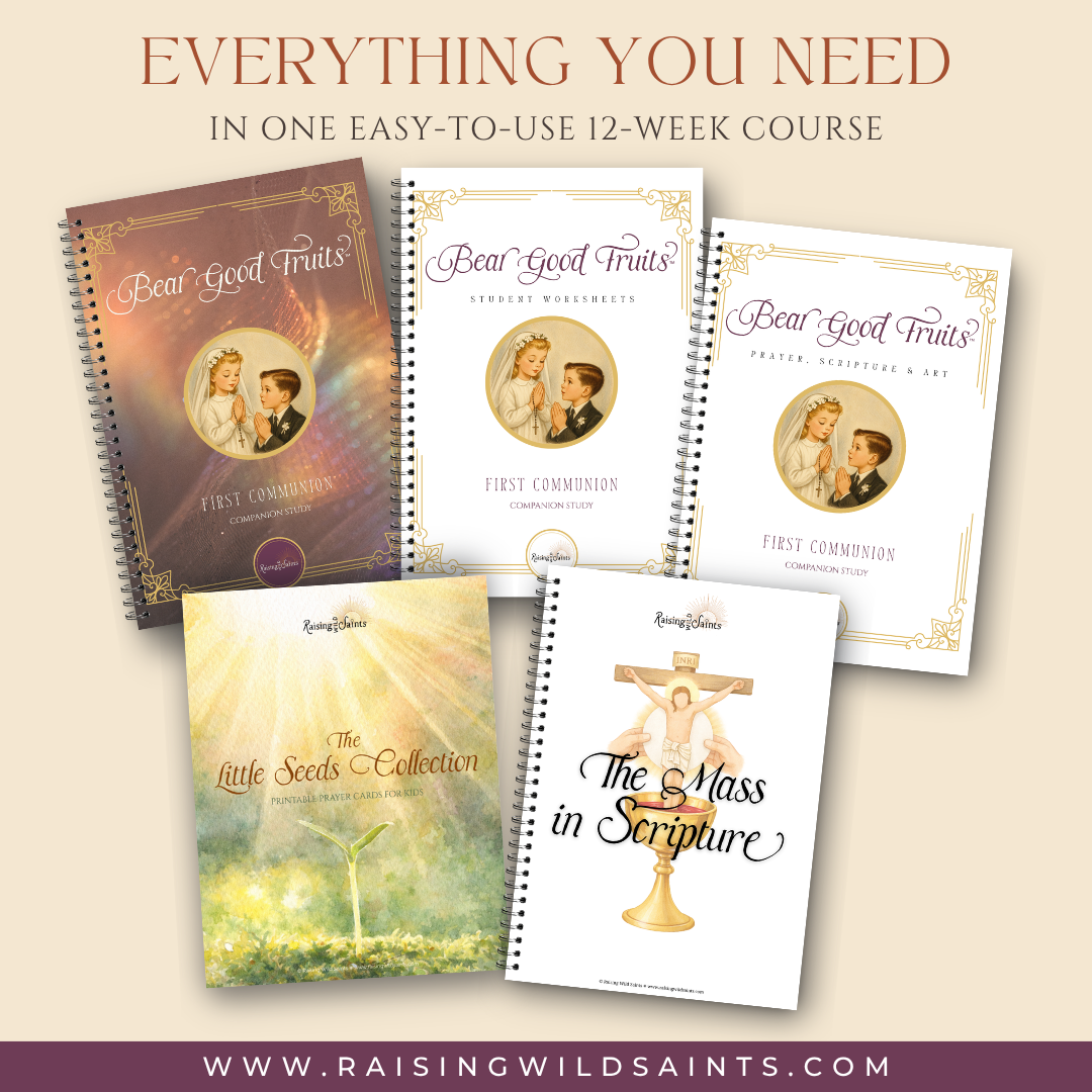 Catholic First Communion Homeschool Curriculum